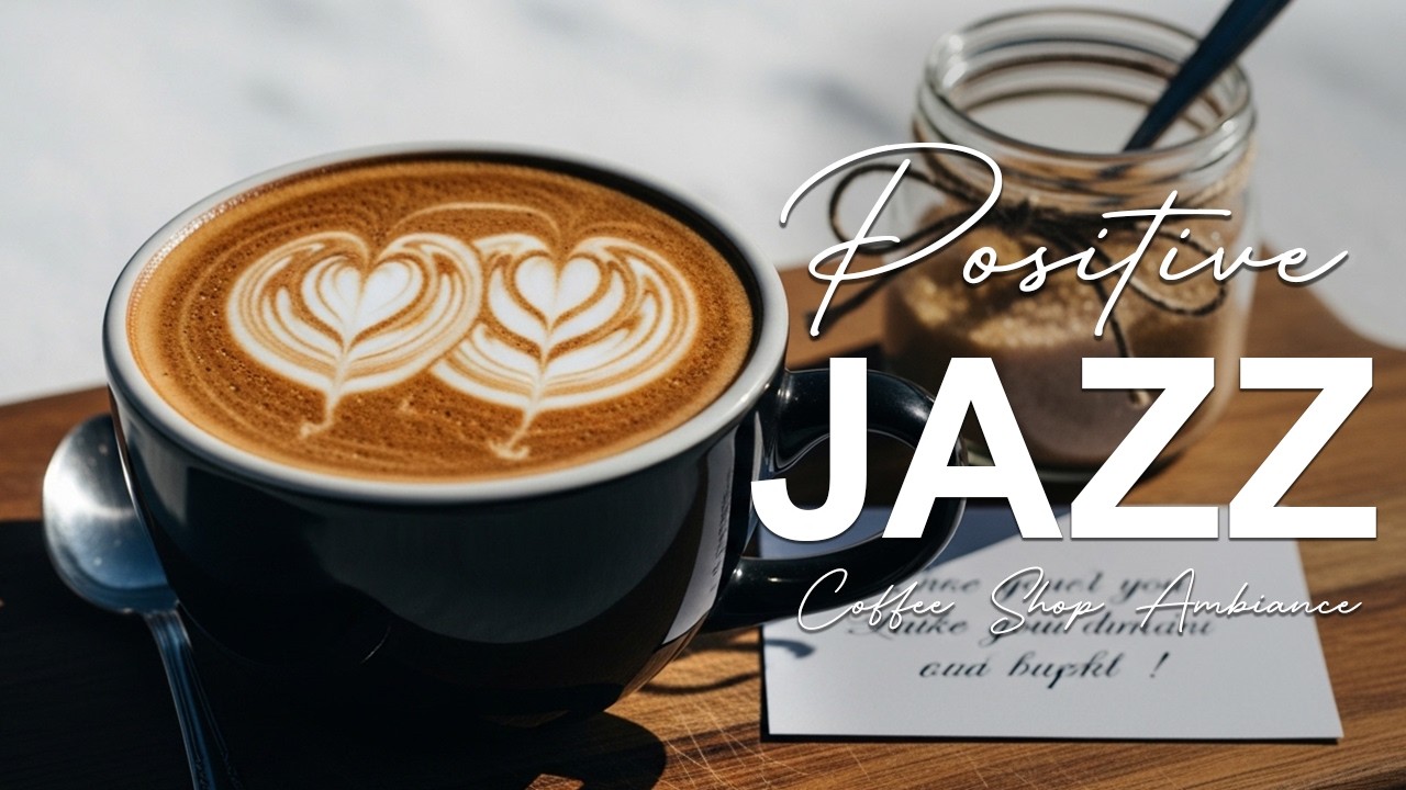 Positive Jazz 🎶 Coffee Shop Ambiance for Happy Moods, Stress Relief and Holiday
