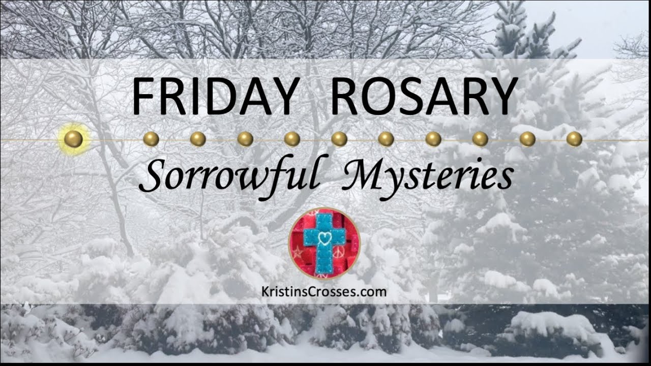 Friday Rosary • Sorrowful Mysteries of the Rosary 💜 Friday, January 30, 2026 VIRTUAL ROSARY
