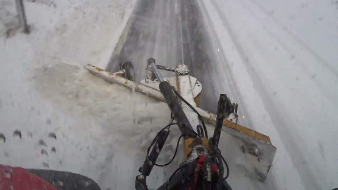 Kommunal dugnads brøyting