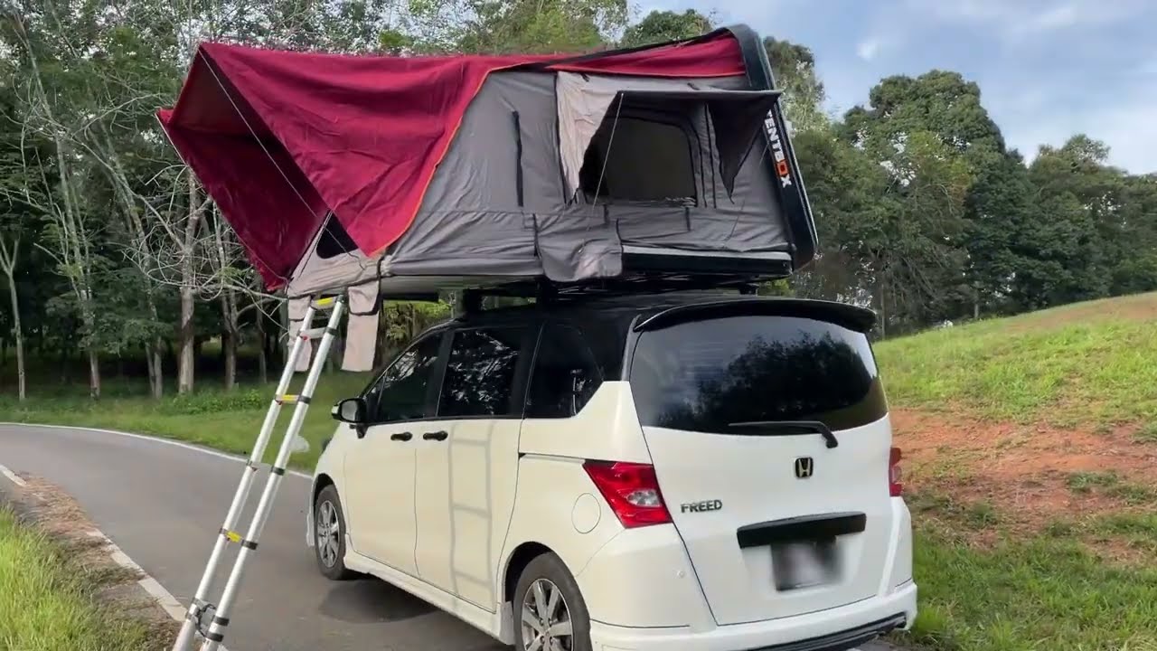 Honda Freed Micro Camper & Equipments | Basic Review | Car Camping | CamperLife | Vlog