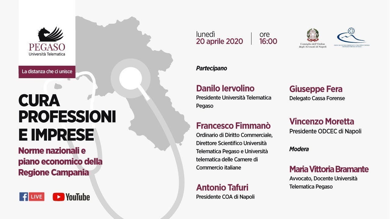 CURA PROFESSIONI E IMPRESE | Norme nazionali e piano economico della Regione Campania