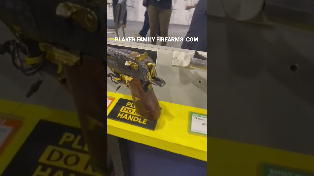 Sneak Peak at the New Desert Eagle 50 Vegas 2023 Shot Show 🦅#desarteagal #shotshow #vegas