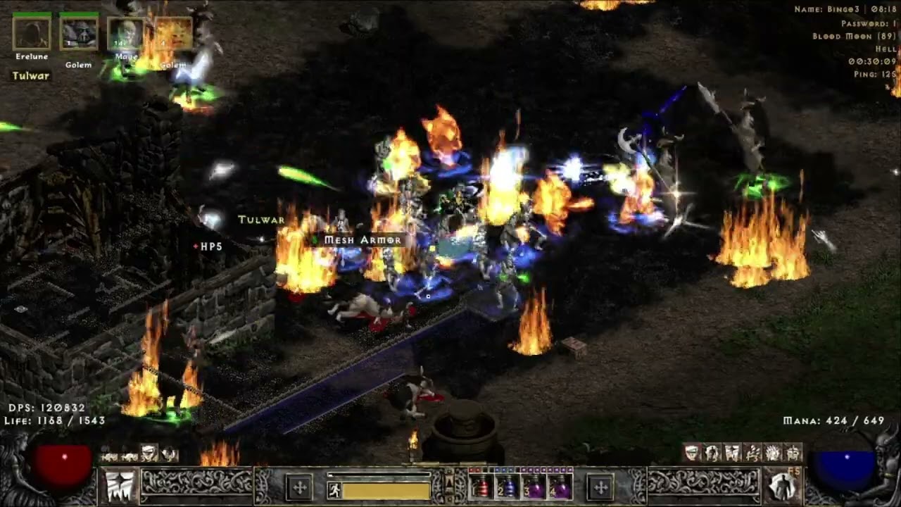 PD2 Necro Elementalist Summoner