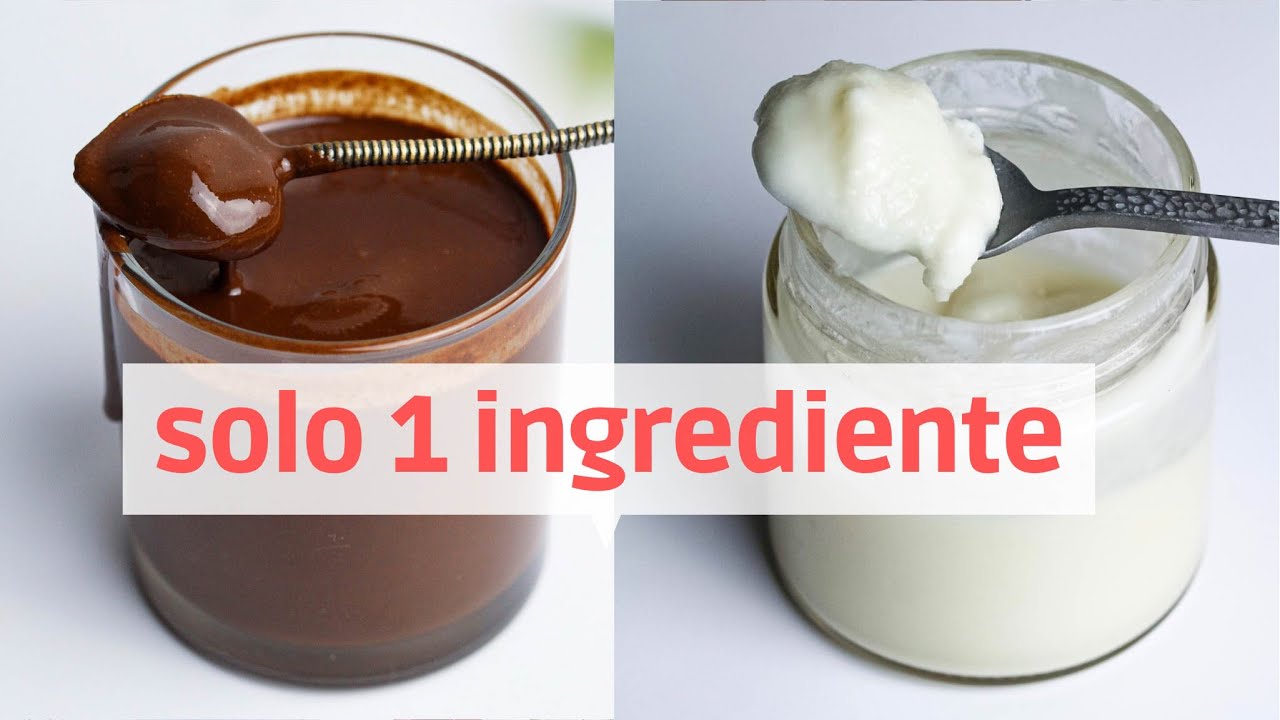 Solo 1 INGREDIENTE: crema spalmabile VEGANA facilissima da fare in casa