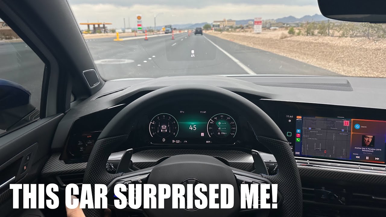 First Acceleration & Launch Control in my MK8 Golf R!