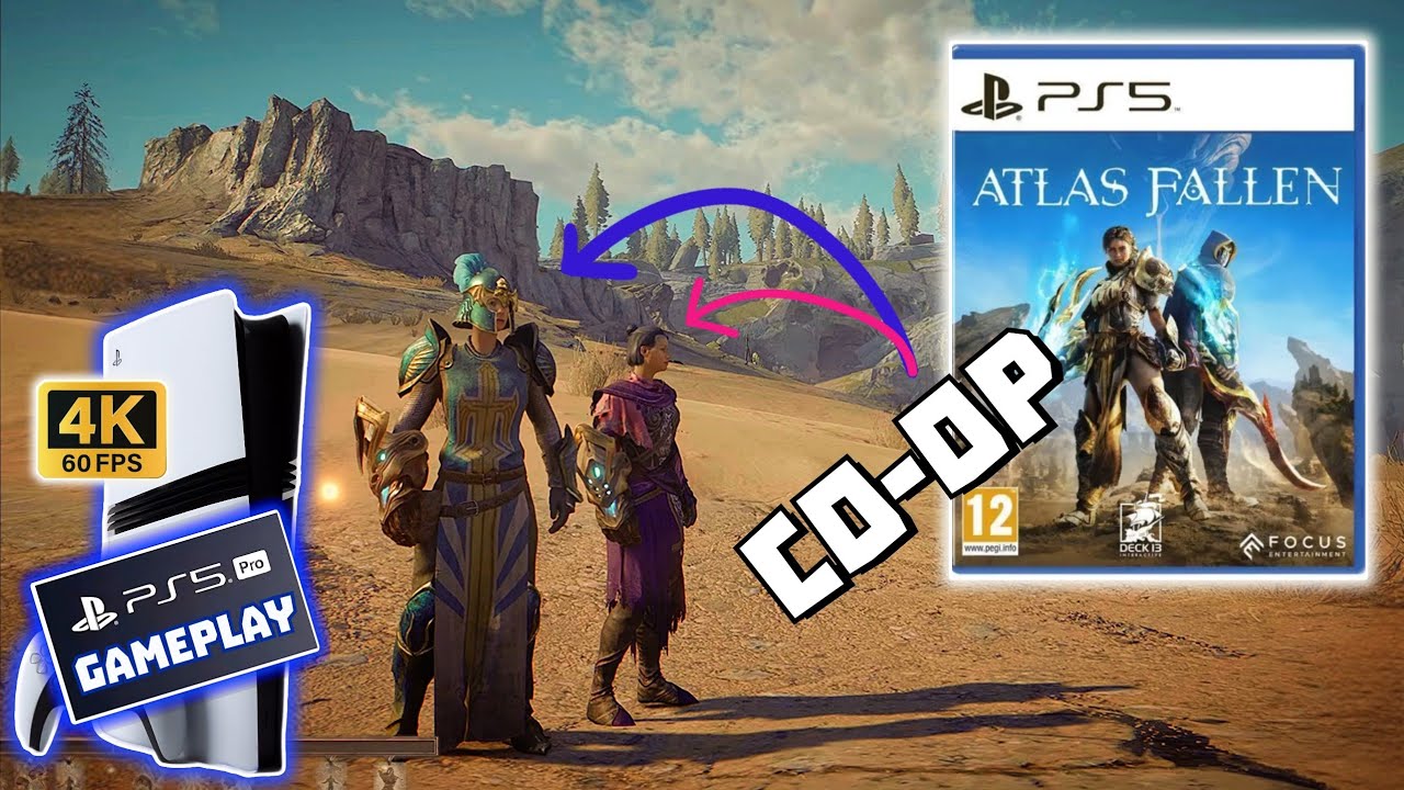 PS5 PRO: Atlas Fallen: CO-OP Gameplay 4K 