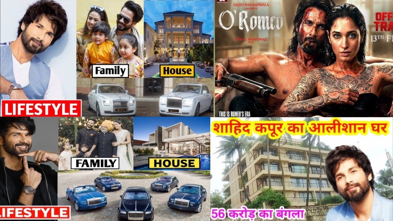 Shahid Kapoor Lifestyle 2026 | Age, Income, Wife, House, Cars, Net Worth, Biography Hindi