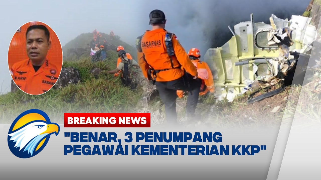 BREAKING NEWS - Ini Identitas 10 Penumpang Pesawat ATR 42-500, Ada Pegawai KKP
