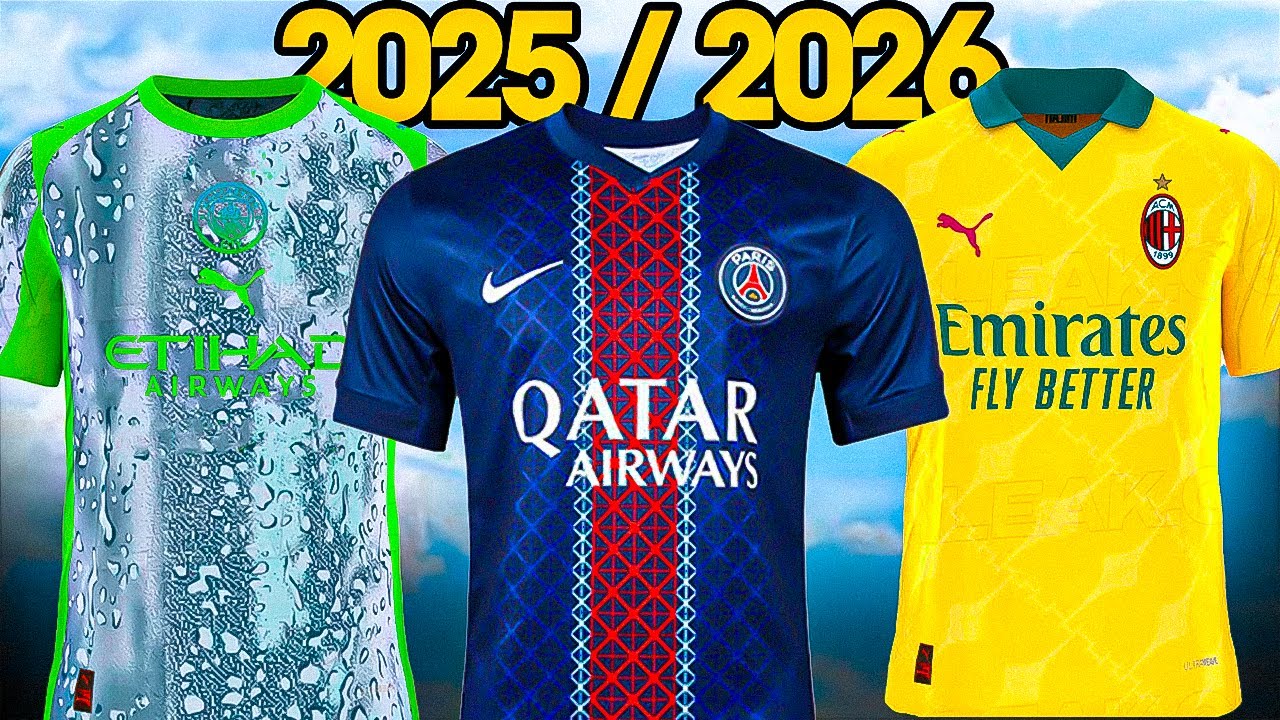NUEVAS CAMISETAS para la siguiente temporada  | Manchester united, Bayern M&uacute;nich Arsenal