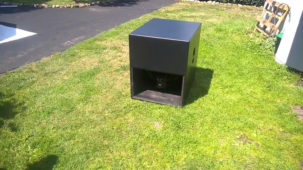 Nowy nabytek Subwoofer Cubo21 B&C 21SW152-8 Pełne pasmo Wow co za bass :D