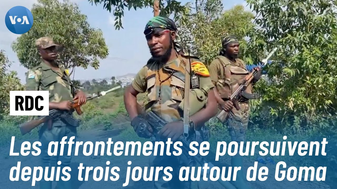 La situation sécuritaire reste tendue autour de Goma