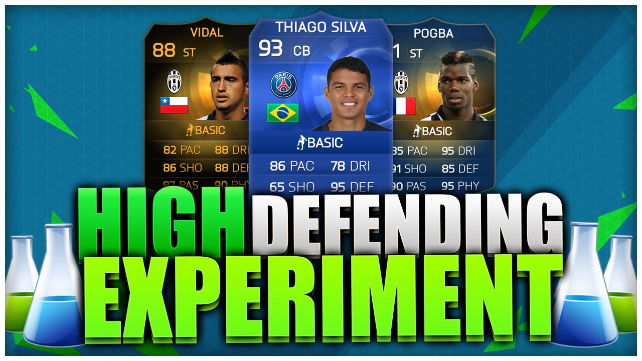 HIGH DEFENDING EXPERIMENT!!! FIFA 15 ULTIMATE TEAM