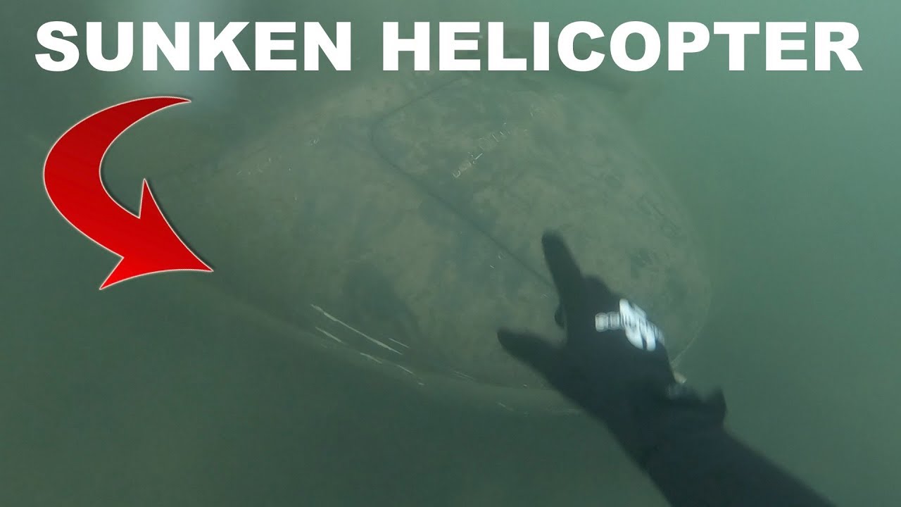 Exploring A Sunken Helicopter While Scuba Diving For Treasure! (Wheeler Branch Scuba)