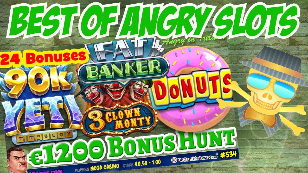 *Marathon* &euro;1200 SLOTS BONUS HUNT - Best Of Angry Slots - Golden Catch, Gorilla Gold Megaways & more