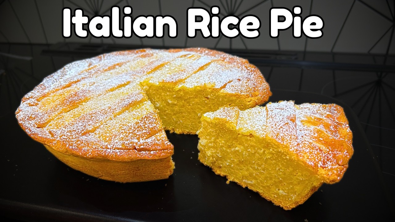 How to Make Italian Rice Pie - Traditional Pastiera di Riso