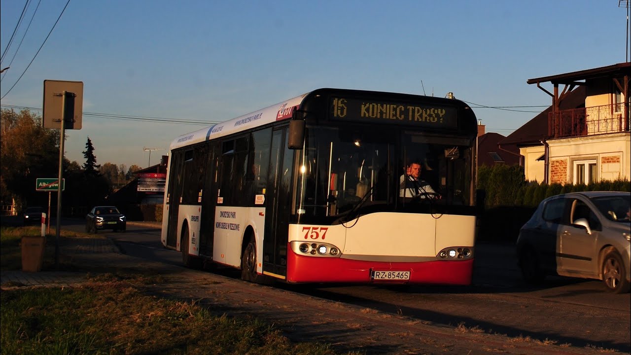 🚍MPK Rzeszów🚍 Linia 46. Dworzec Lokalny ➡️ Albigowa (SU II #757) Gościnnie: @rzeszowskimilosnik