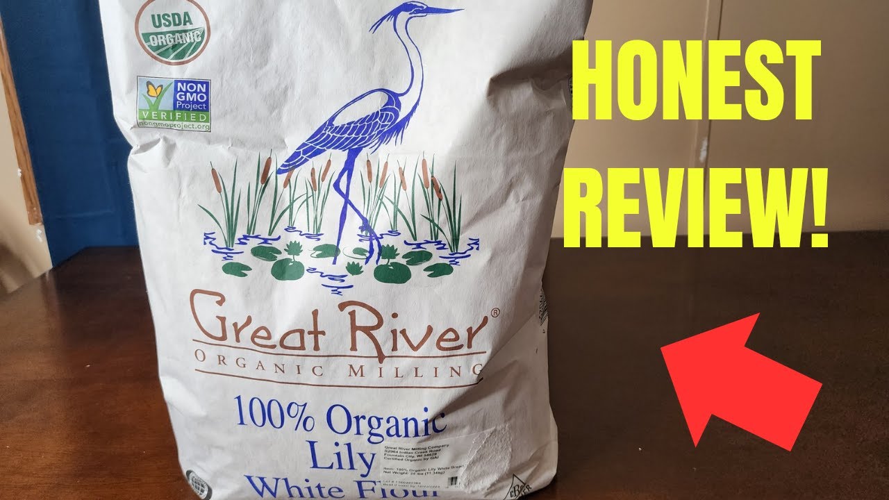 Great River Milling Organic Flour Review &ndash; Best for Baking? #amazonfinds #naturalingredients