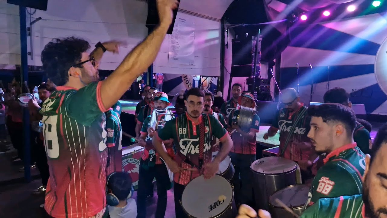 Trepa De Estarreja - Bateria @Morenos Festa De Apresentação Samba Enredo 2025 @PlaytekTv