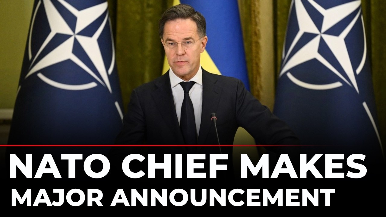 Brussels LIVE: NATO Secretary General Rutte Holds Major News Conference | Security & Defence Updates