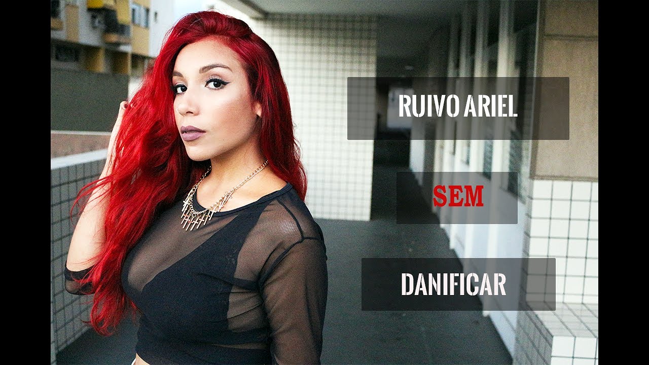 Cabelo Vermelho Sem Danificar