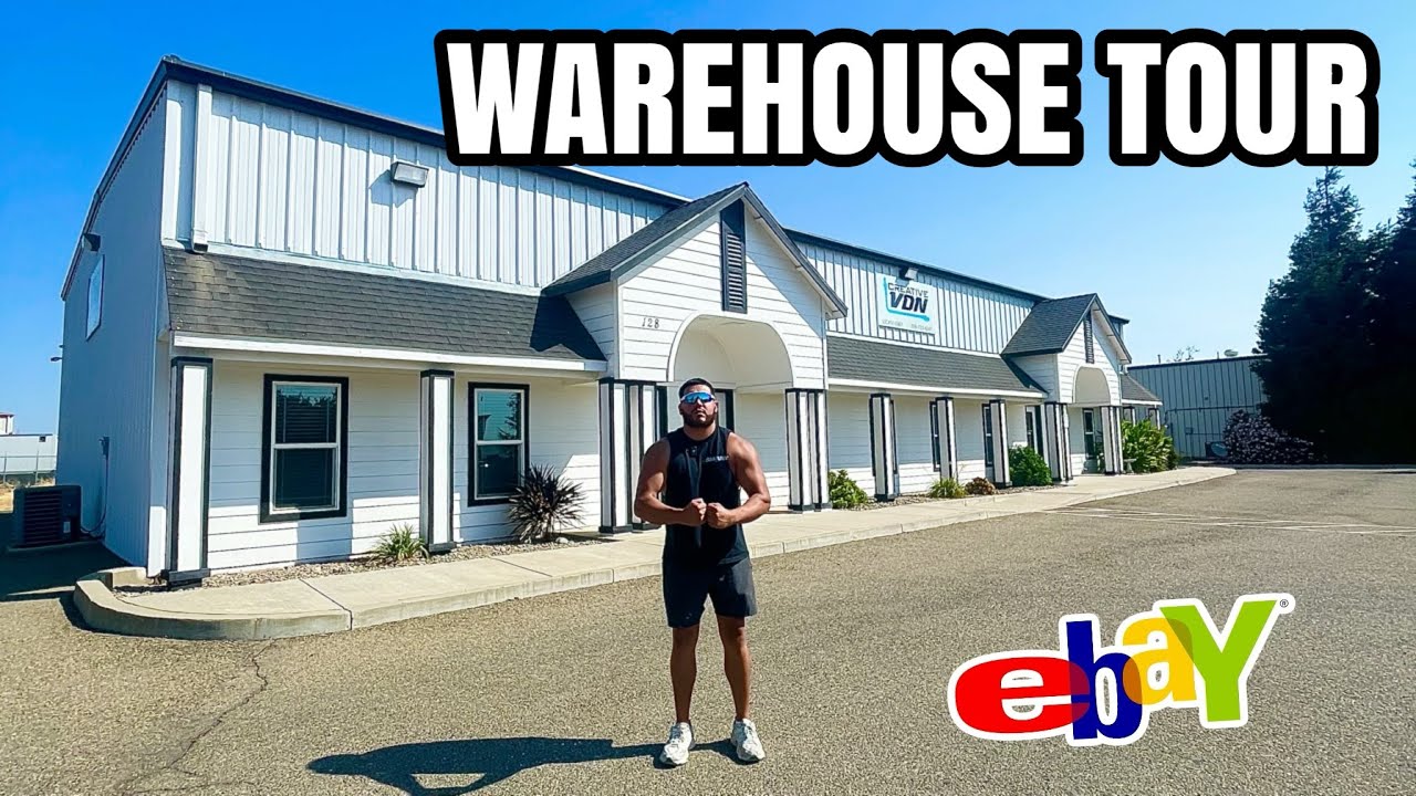 Tour Of My New INSANE Ebay Warehouse 