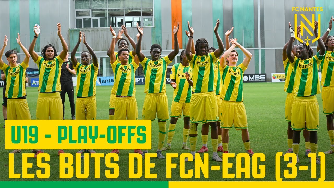 ⚽ U19 - Play-offs : le FCN s'impose face à Guingamp et file en finale !