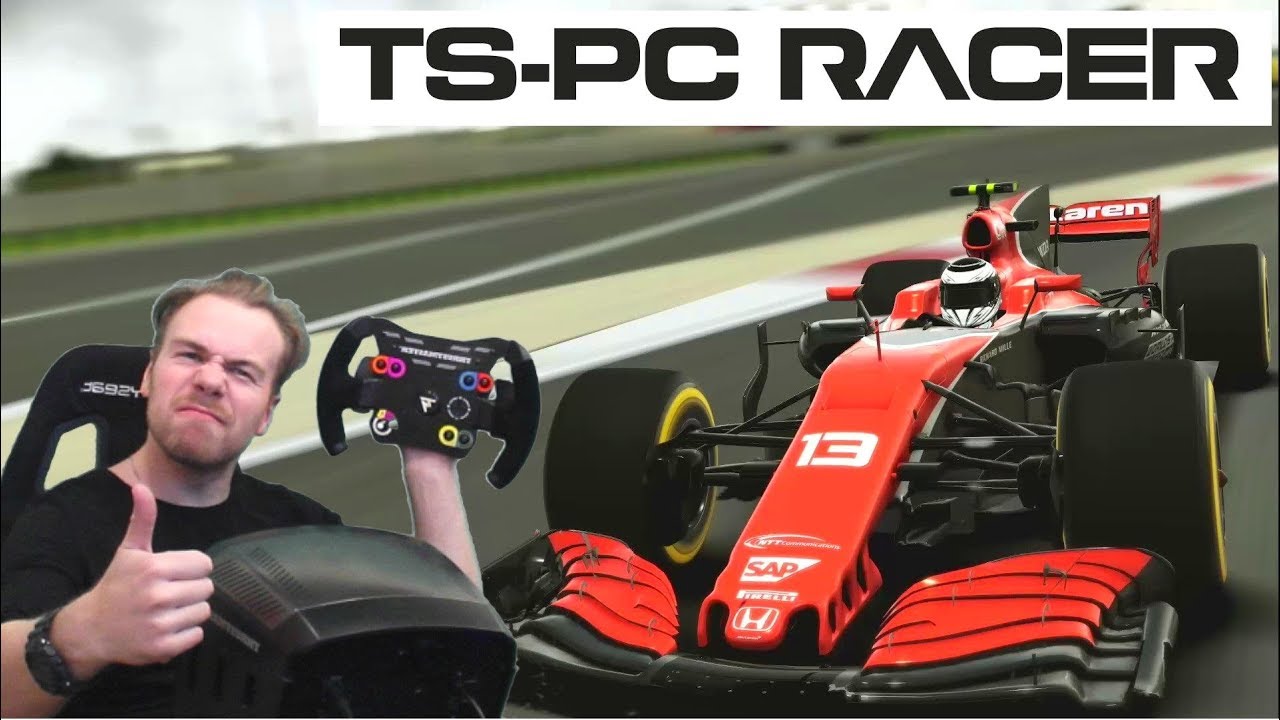 F1 2017 на руле Thrustmaster TS-PC Racer первые впечатления
