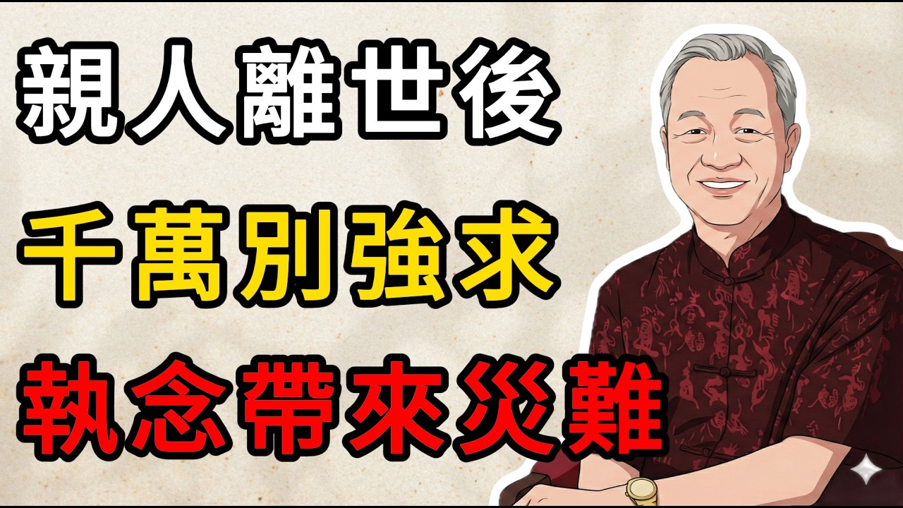 曾仕強：今生每一次團圓都是互相還債！看透因果，親人下輩子還會見嗎？  #人生智慧 #命理 #哲學 #曾仕強 #易經 #正能量
