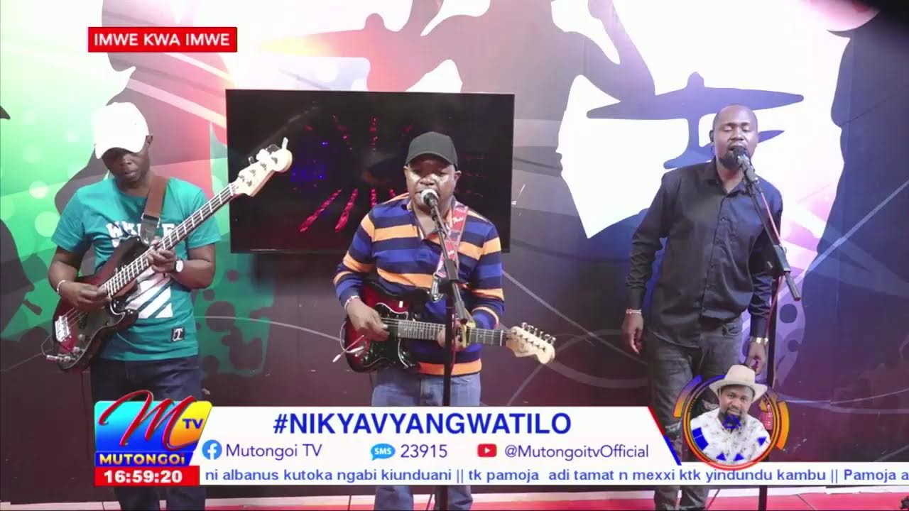 NIKYAVYA NGWATILO WINAKE DJ BIADO NA DANNY MUTUKU ONE MAN GUITAR LIVE