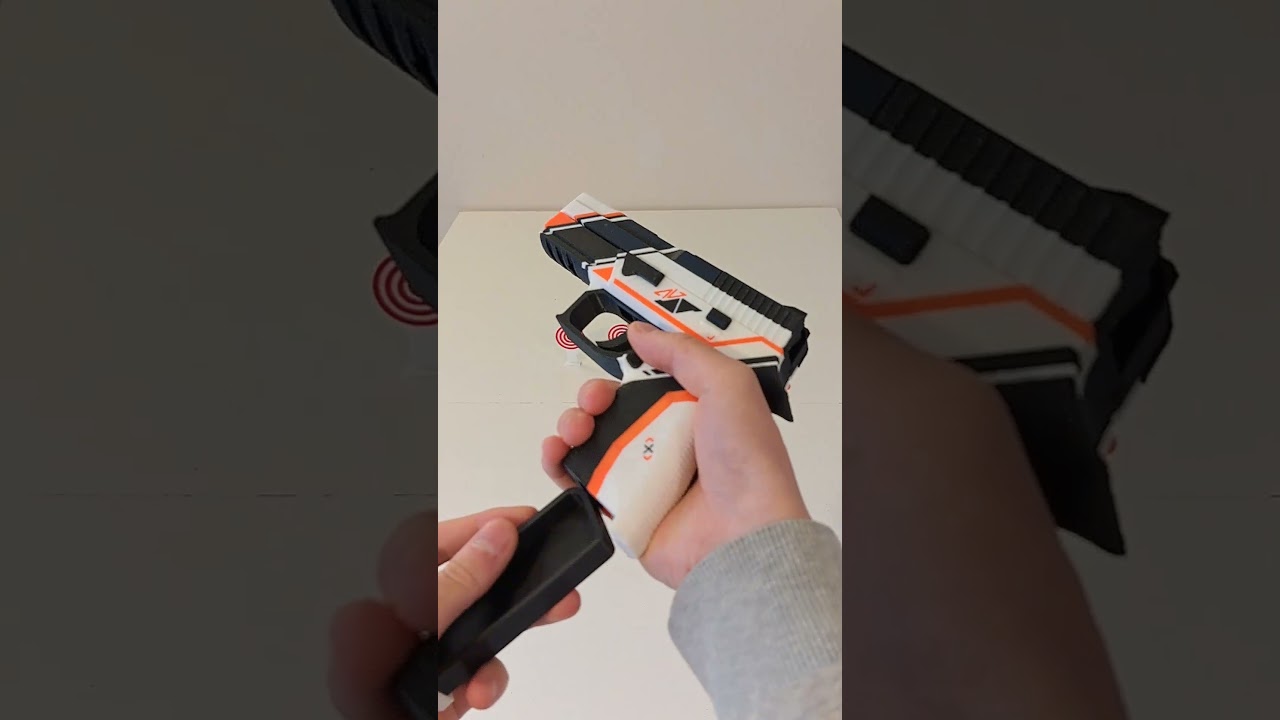 P250 Asiimov | 3D Printed Rubber Band Gun