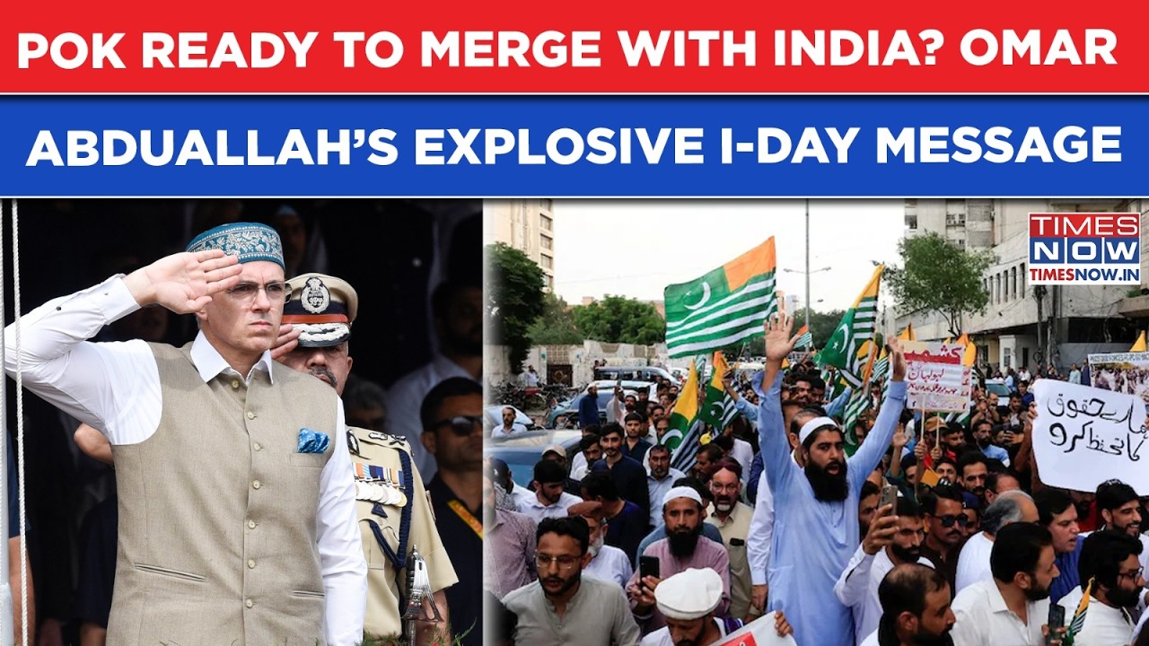 PoK Ready to Merge With India? Omar Abdullah&rsquo;s I-Day Message As Rawalkot Demands Azadi From Pakistan