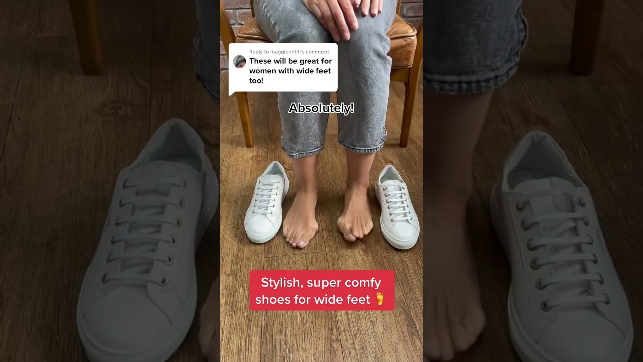 stylish shoes for wide feet 🦶