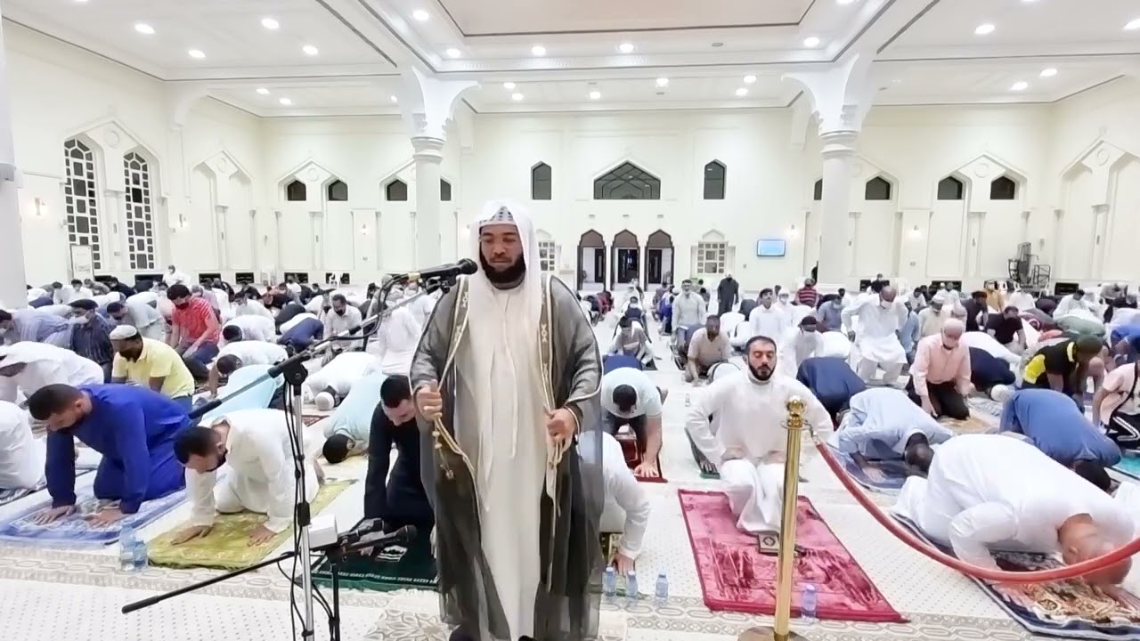 مقتطفات وتلاوات خاشعة من صلاة التراويح مع الدعاء ليلة 17رمضان 1443 - الشيخ محمد نور