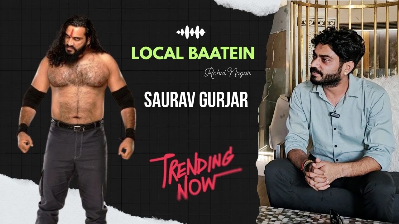 कैसे Mahabharat के भीम पहुँचे WWE में ? SAURAV GURJAR : INDIA 2 AMERICA | Rahul Nagar | Sanga