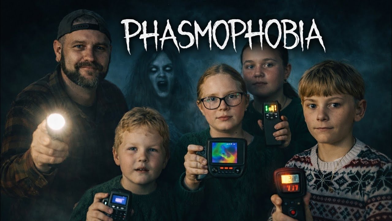 Idiot Plays Phasmophobia With His Kids #3 Pt 2