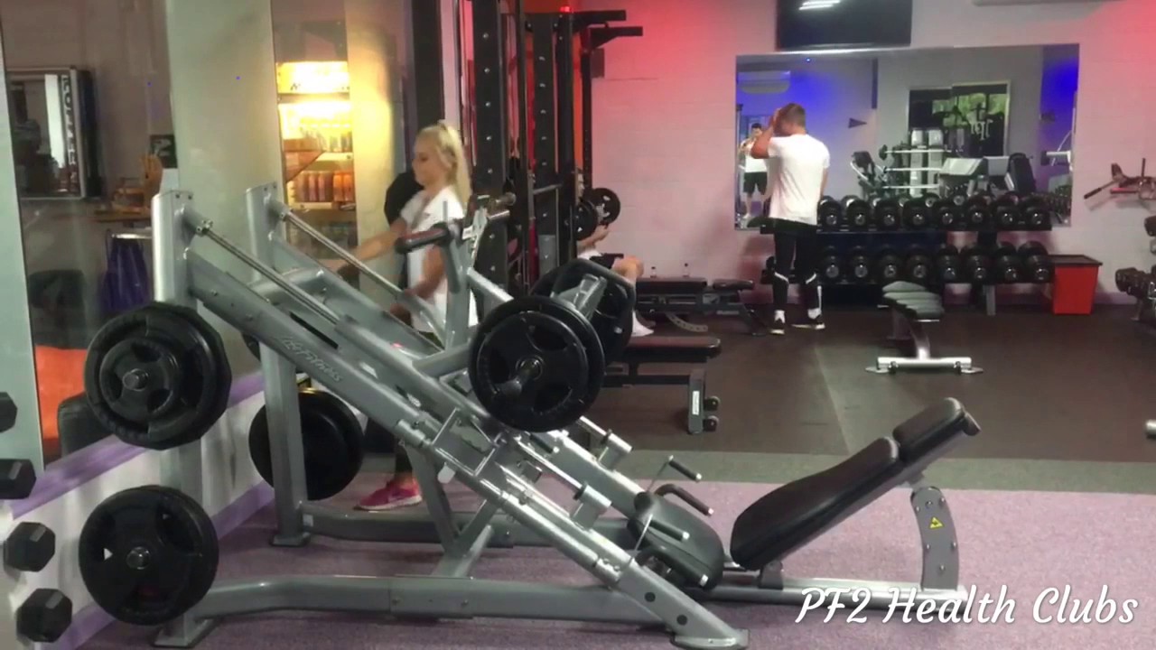 PF2 Health Clubs - Life Fitness Plate Loaded Leg Press