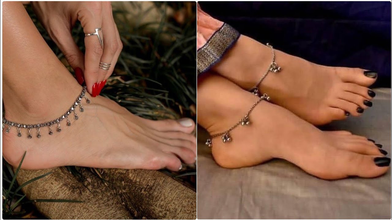 Most stunning collection of ladies anklets.