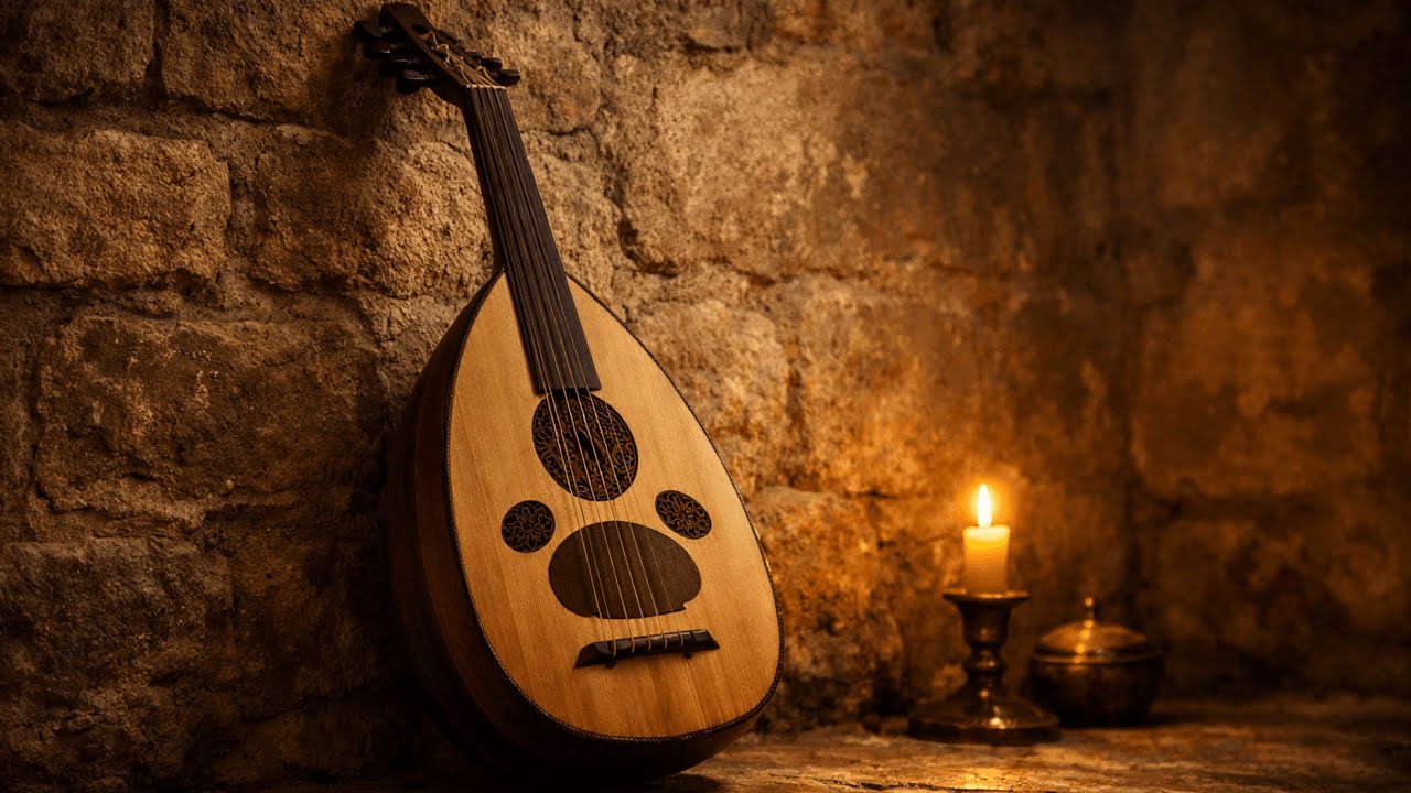 Ancient Oud Ambience | 1 Hour Night Atmosphere