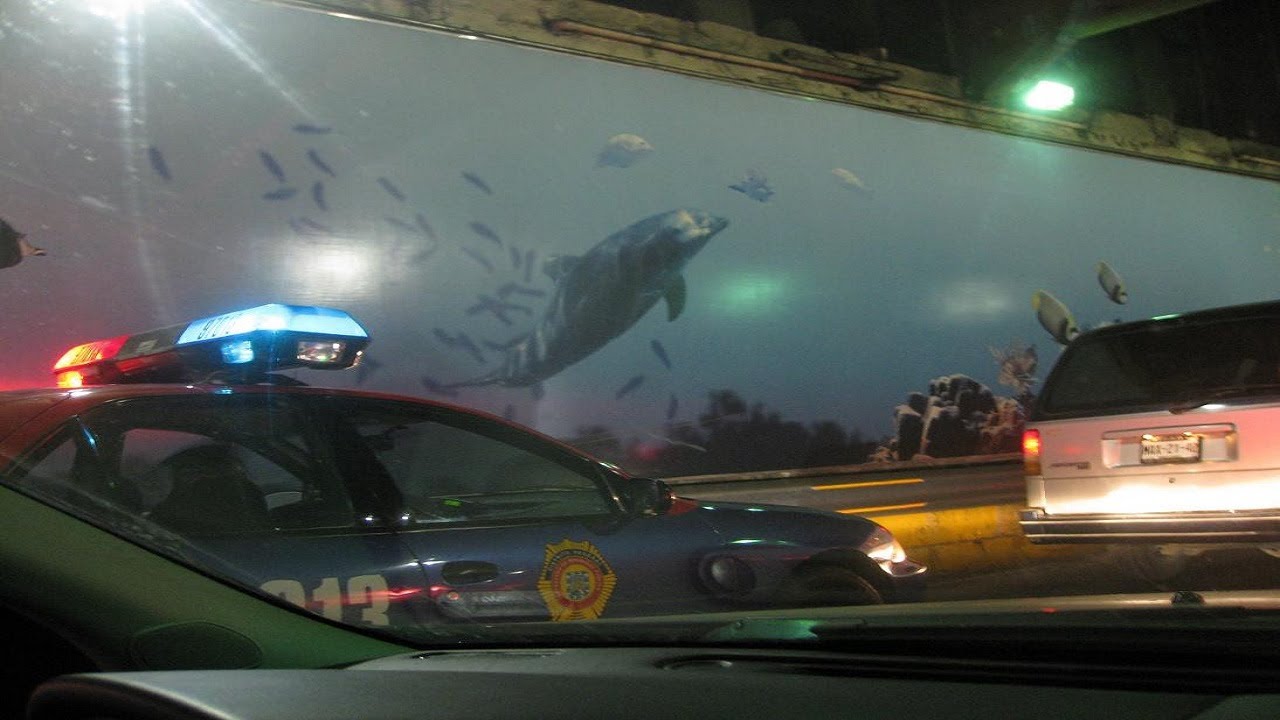 Driving through the Scariest Underwater Bridge Tunnel in Virginia