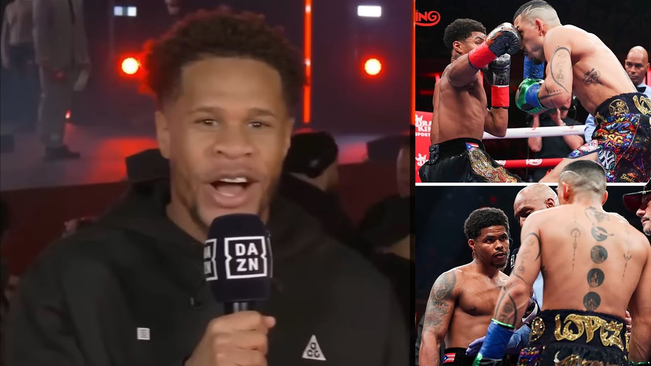 Devin Haney Reacts to Shakur Stevenson SCHOOLING Teofimo Lopez like an AMATEUR