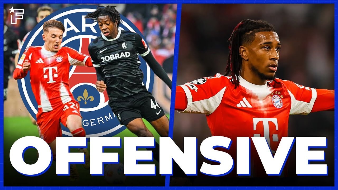 Le PSG veut un CRACK de Bundesliga, 4 CADORS europ&eacute;ens &agrave; l&rsquo;assaut de Michael Olise | JT Foot Mercato