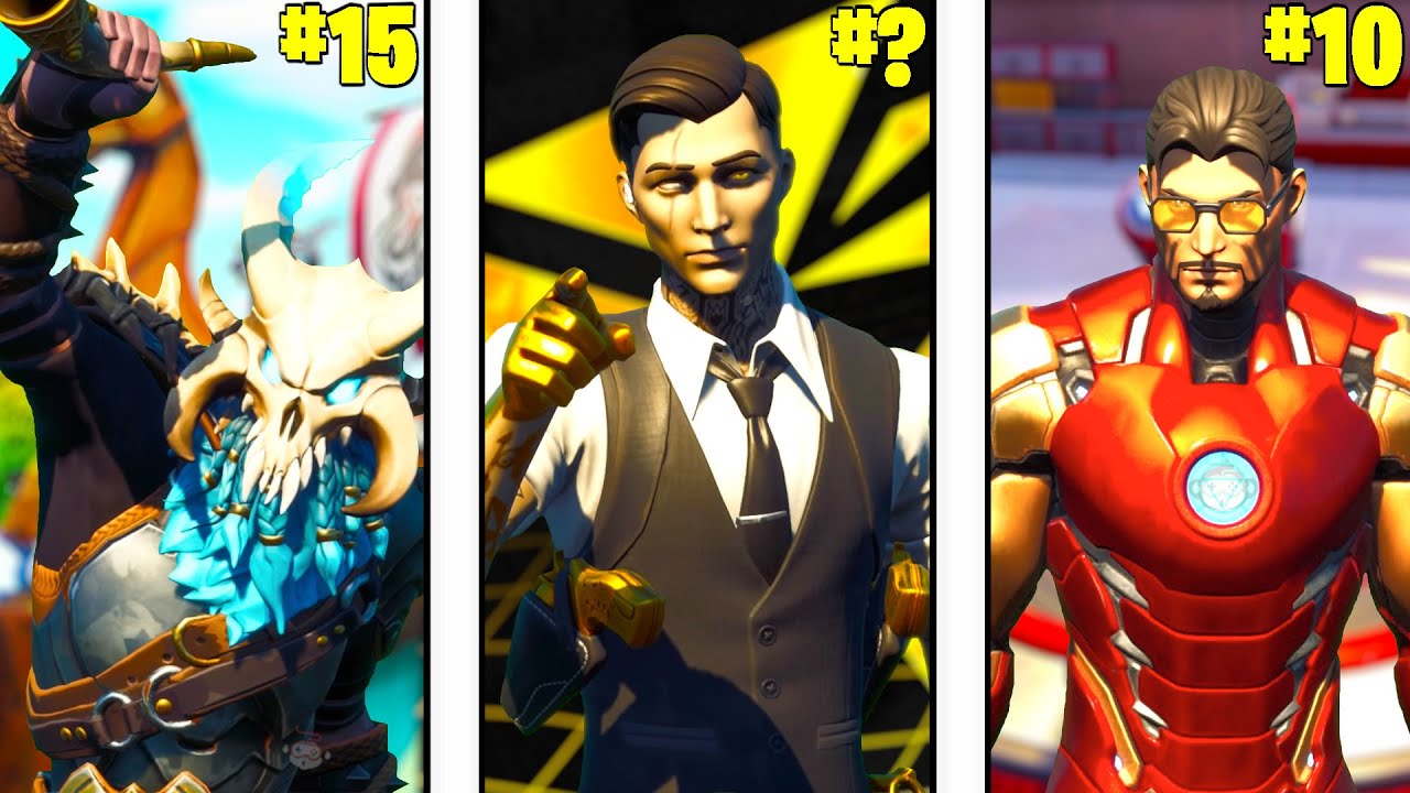 TUTTE LE SKIN FINALI DEI PASS BATTAGLIA DALLA PEGGIORE ALLA MIGLIORE | Fortnite