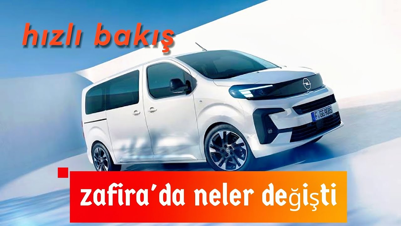#zafira #ultimate #jumpy #spacetourer NELER DEĞİŞTİ?