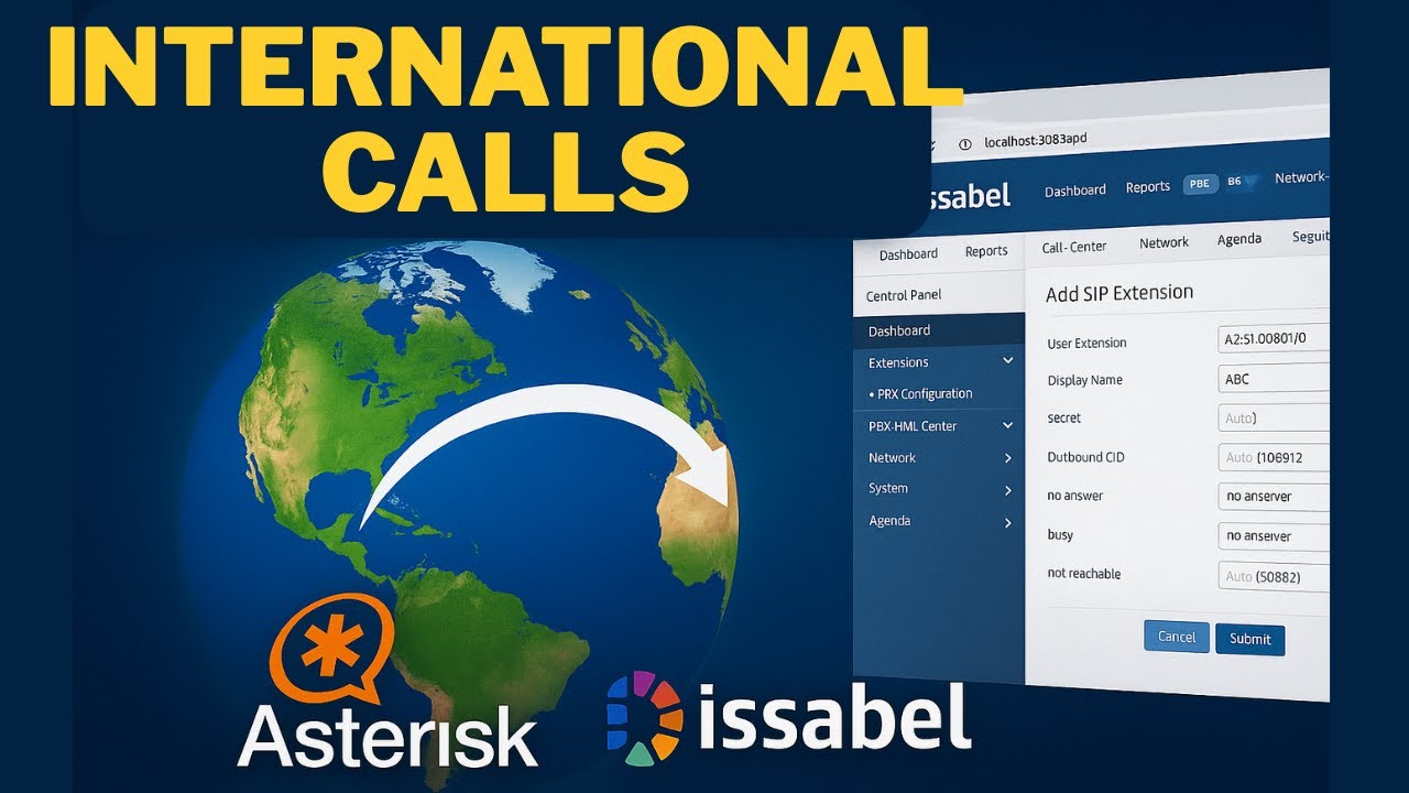 ISSABEL PBX v5 Configuration / International Calls