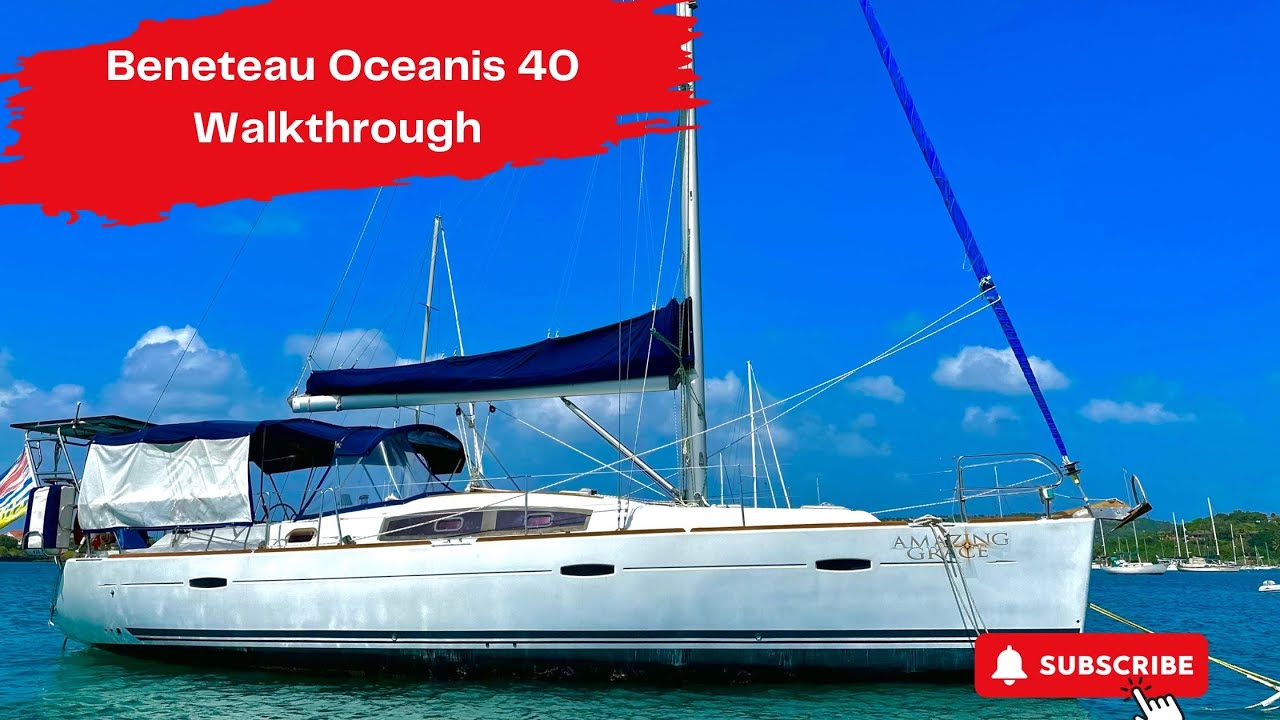 Amazing Grace - 2011 Beneteau Oceanis 40 Walkthrough with Andrew Rutledge
