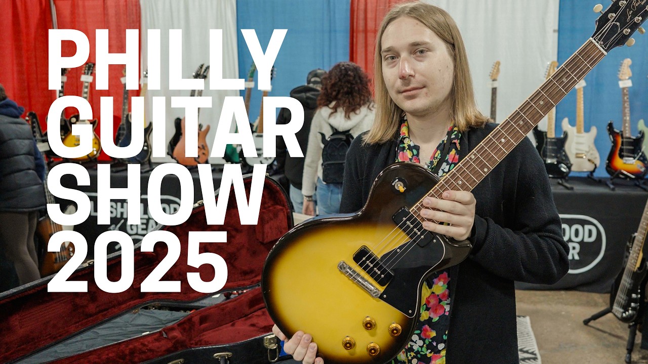 The Fall Philly Guitar Show 2025 was CRAZY BUSY!