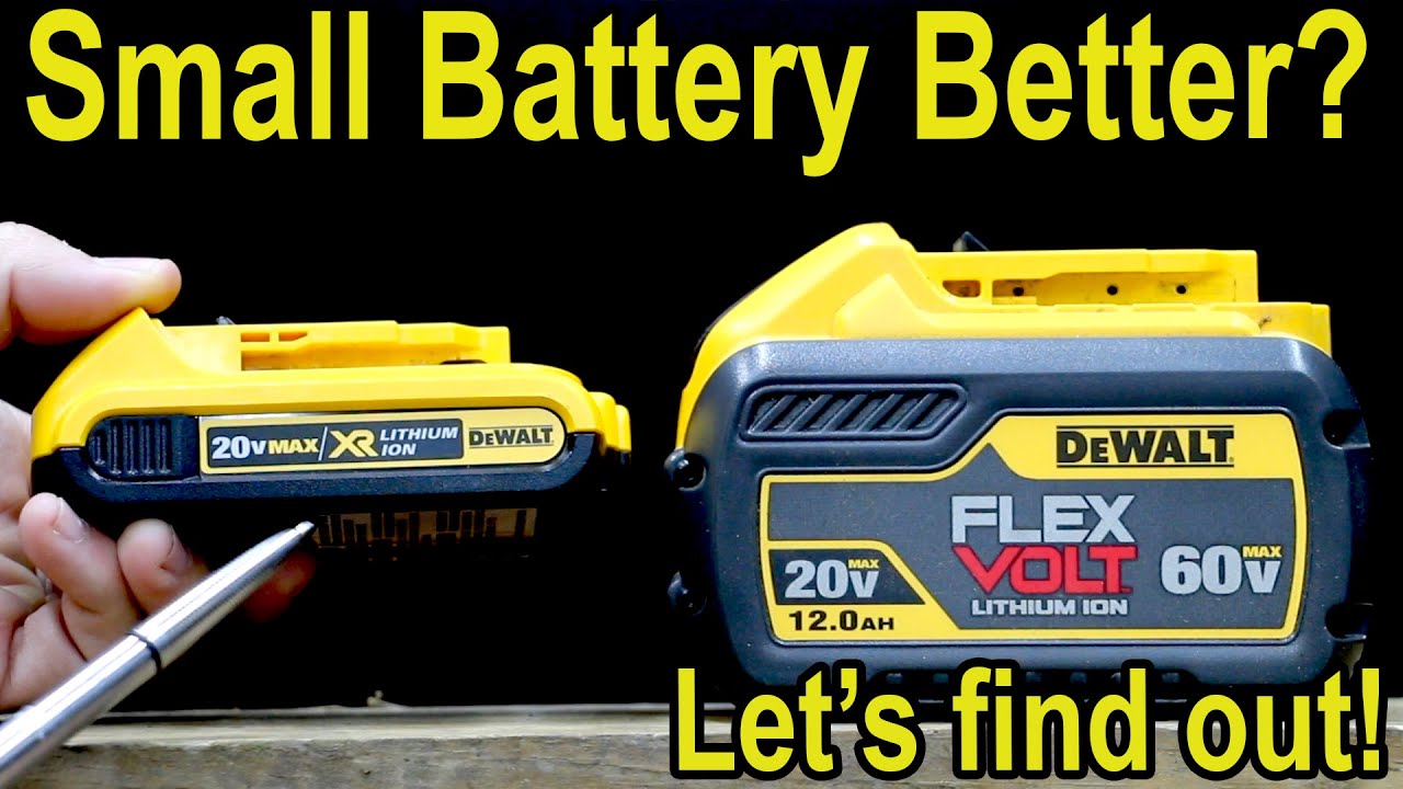 Small "TOOL" Battery Better? Milwaukee vs DeWalt vs Makita