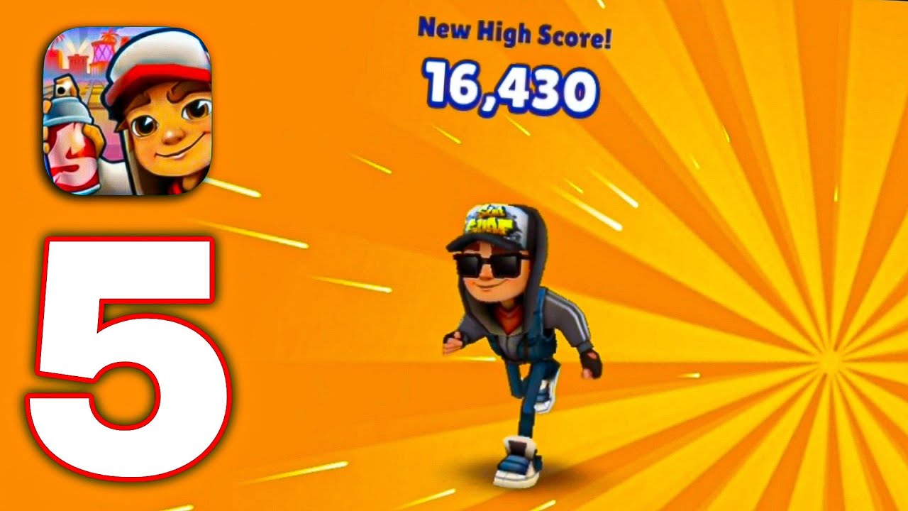 Fastest Run Ever On Subway Tracks! || Subway Surfers Episode 5