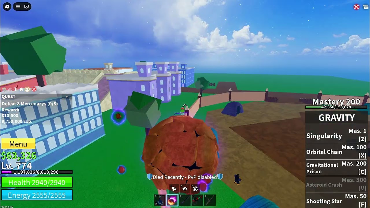 بلوكس فروت وصلت لفل 775 🔥🔥
