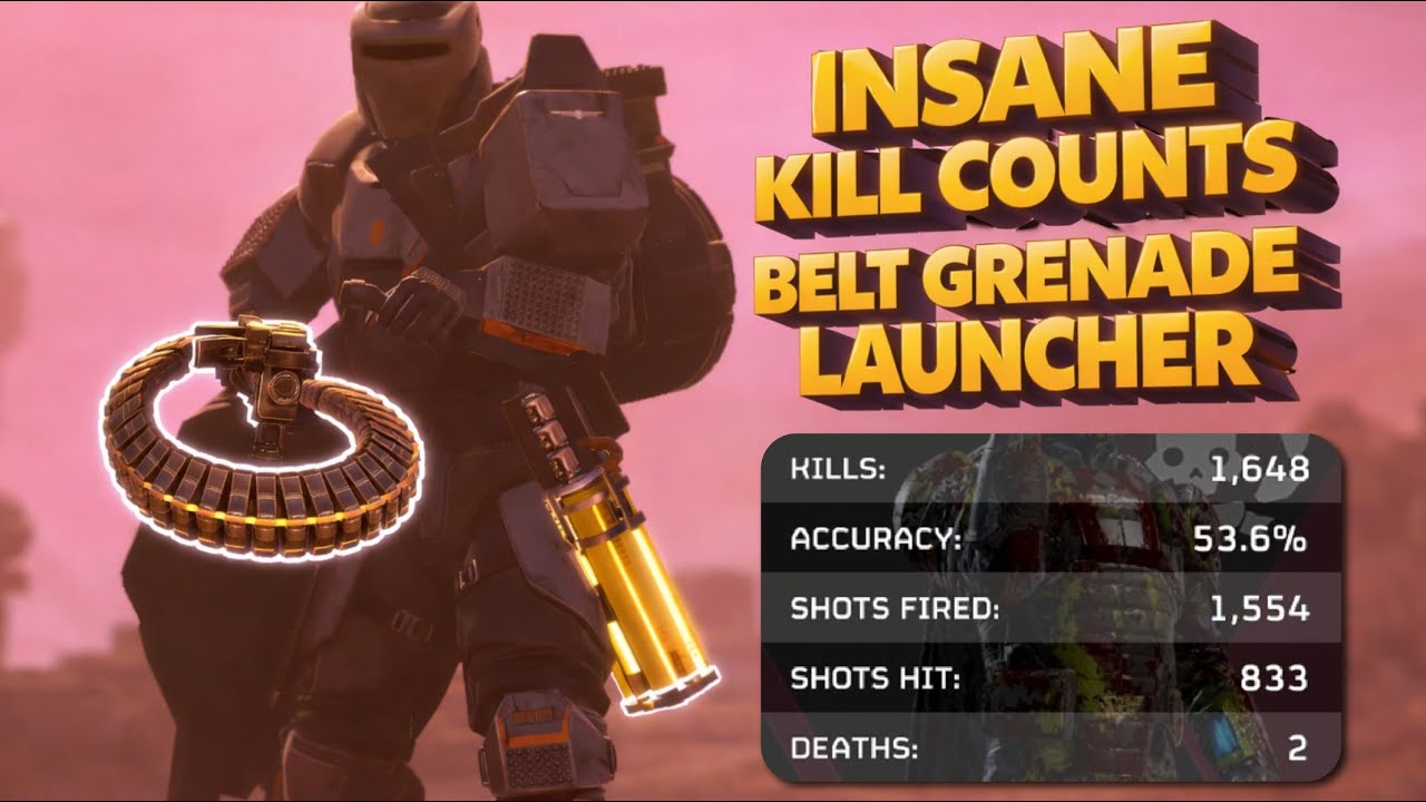 This Might Be the BEST Kill Farming Weapon in the Game! Belt fed grenade launcher